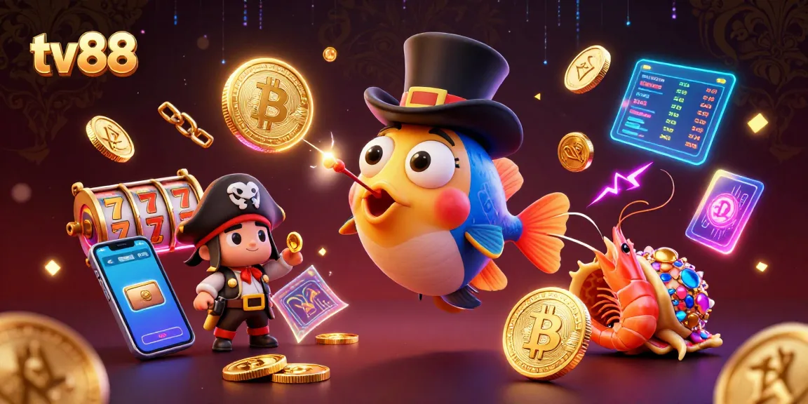 Engage with thrilling casino adventures at tv88, featuring vibrant 3D visuals with gold coins pouring in!