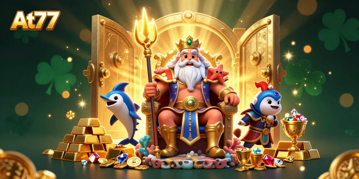 Experience thrilling wins at At77 with Neptune and a treasure trove of casino fortunes.