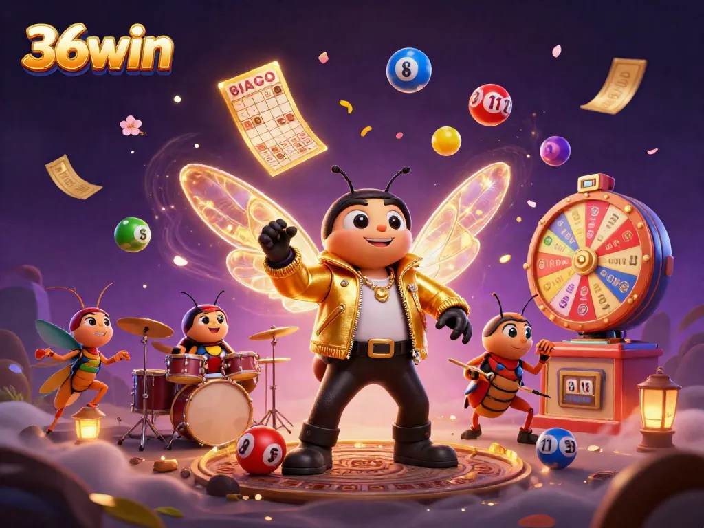 Experience thrilling wins with 36win in a vibrant online casino atmosphere featuring dynamic characters and games.