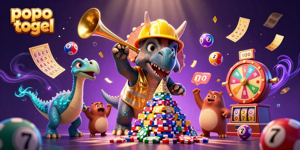 Experience popo togel action with vibrant characters and dynamic gambling elements.