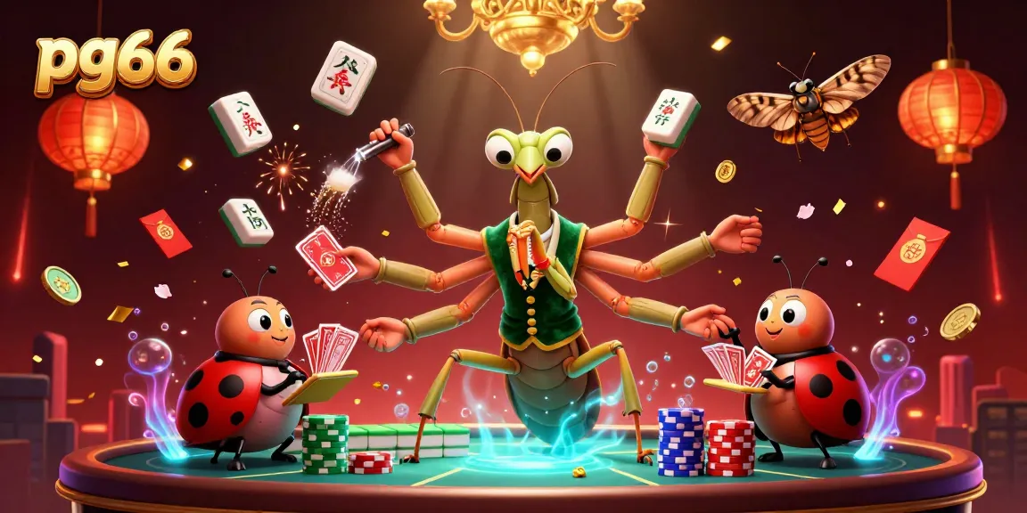 Experience exciting gameplay at pg66 featuring vibrant casino characters engaging in thrilling bets.