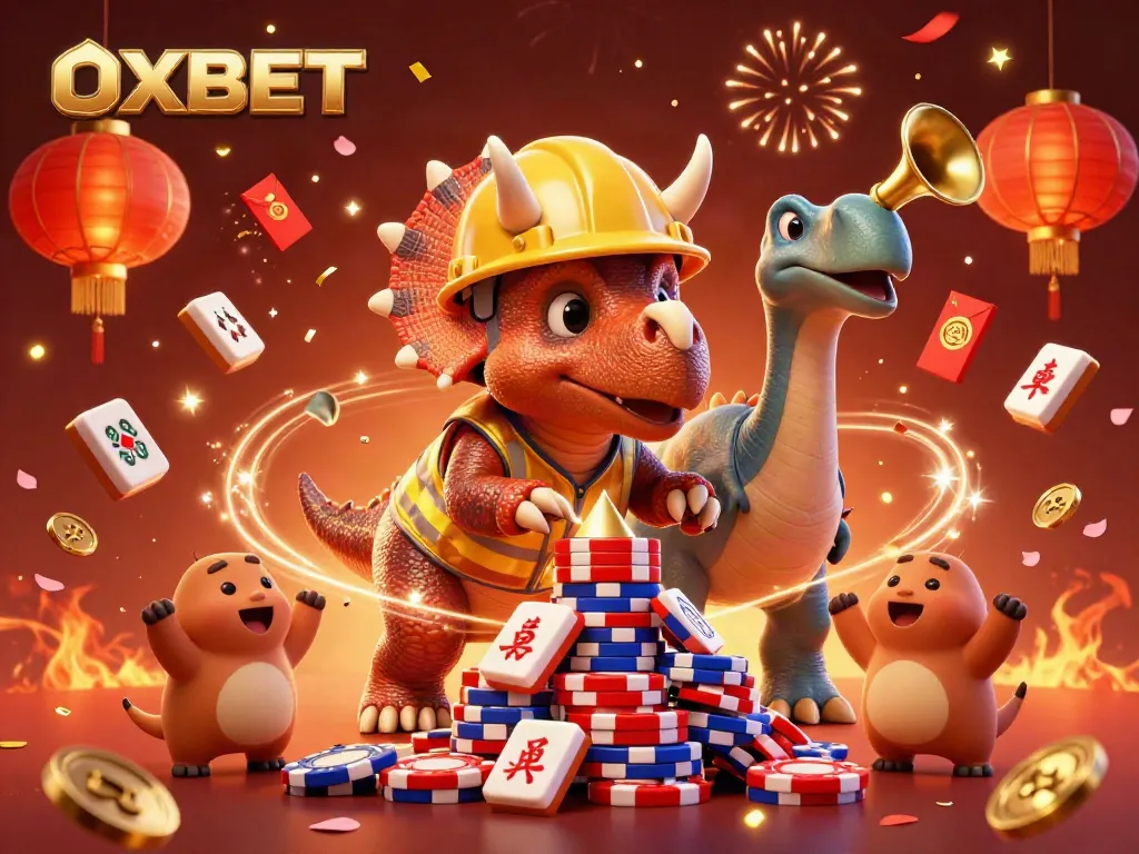 Play exciting games and win at OXBET with vibrant colors and thrilling gambling action.