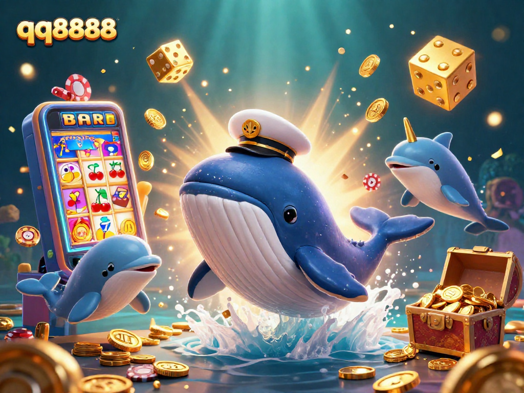 Experience thrilling jackpots in the vibrant world of qq8888 with lively characters and captivating casino elements.