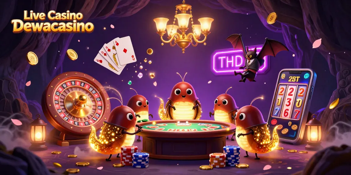 Experience thrilling gameplay at Live Casino Dewacasino with exciting games and a lively atmosphere.