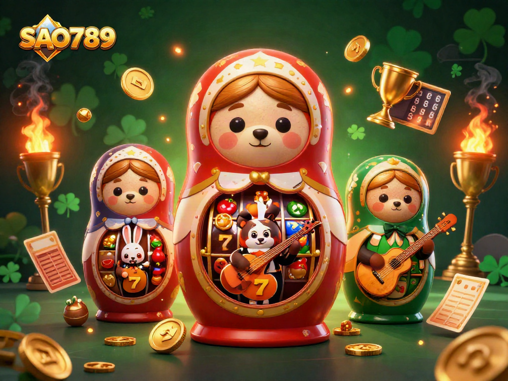 Engage with SAO789's thrilling slot experience featuring vibrant characters and dynamic gaming elements.