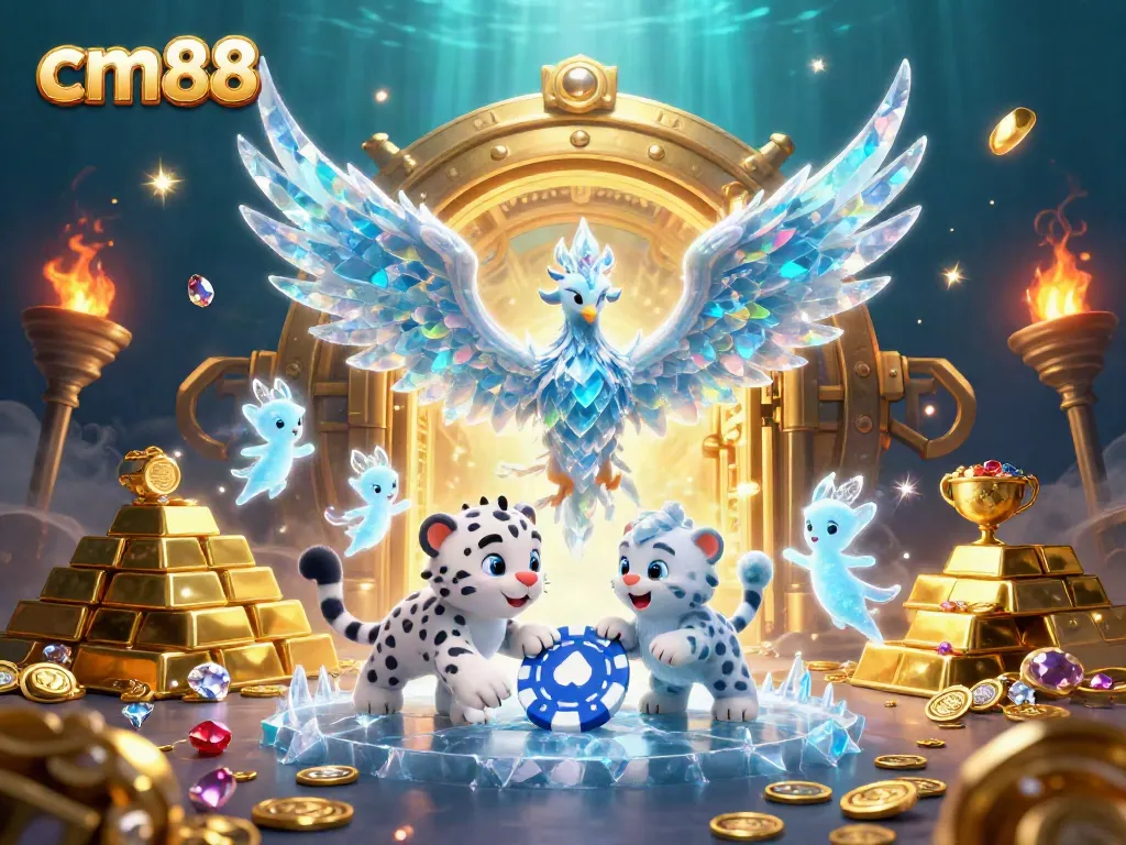 Experience thrilling moments at cm88 with an enchanting scene filled with magical characters and treasure.
