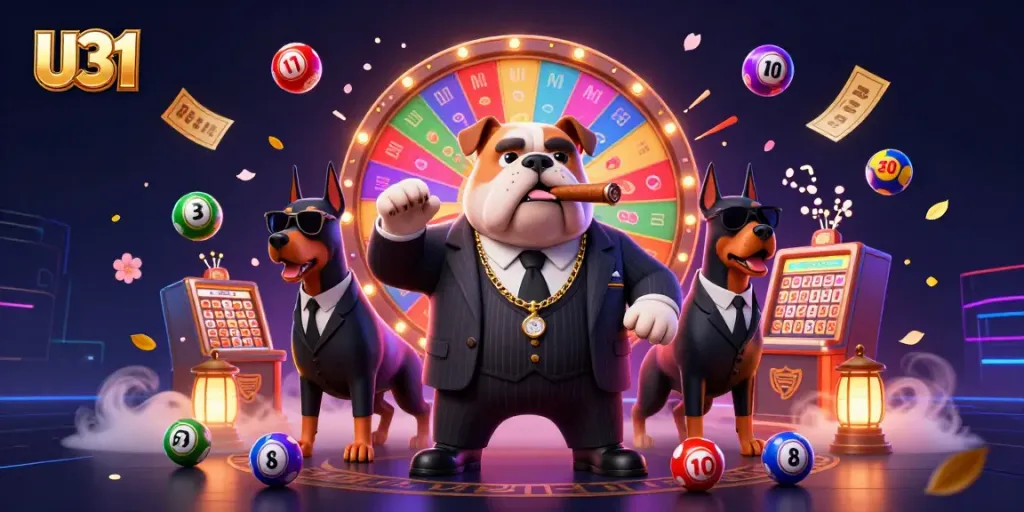 Engage in thrilling gameplay at U31 with dynamic lottery elements and vibrant characters.