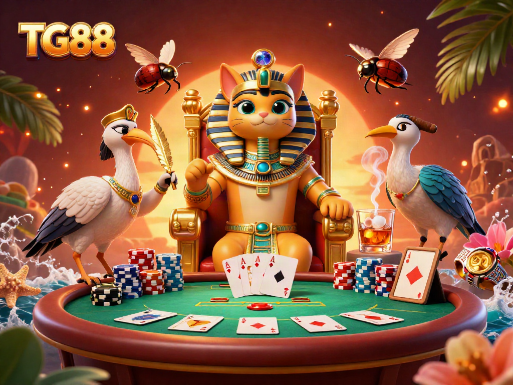 Engage with TG88's vibrant casino world through lively games and stunning visuals.
