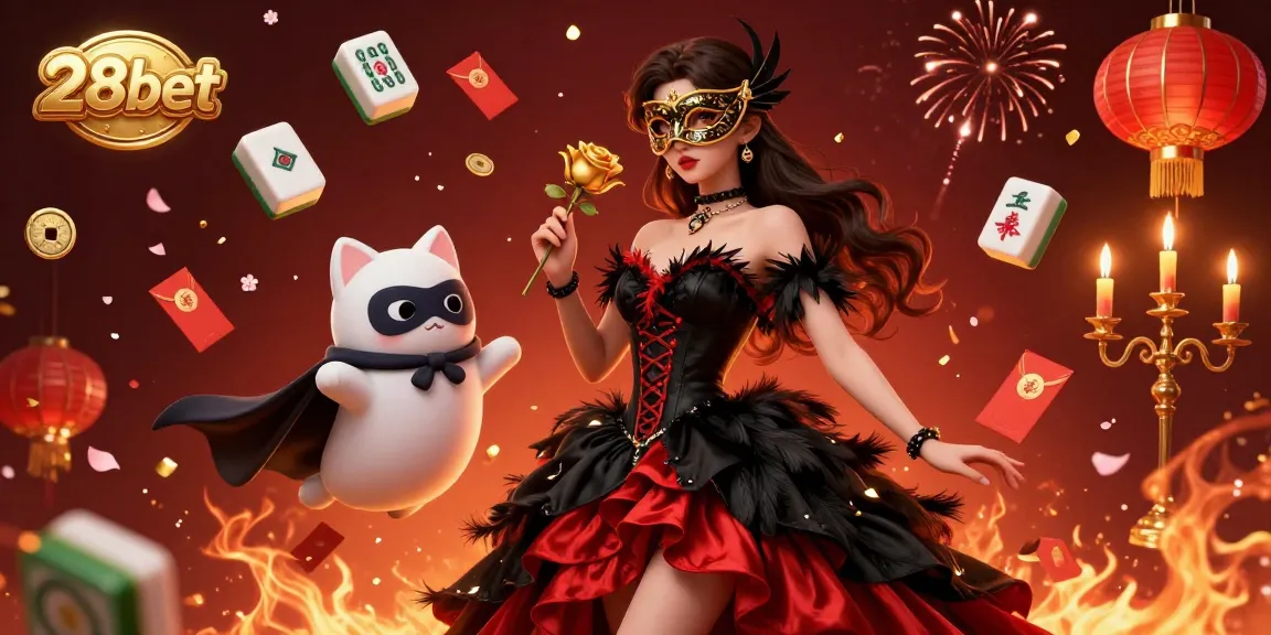 Engage with the vibrant world of 28bet casino, featuring stunning characters and dynamic game elements.
