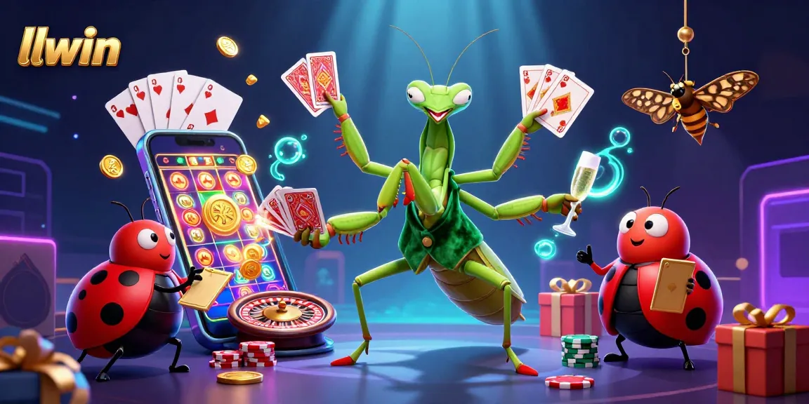 Engage in thrilling gaming at llwin with colorful slots, chips, and casino fun.