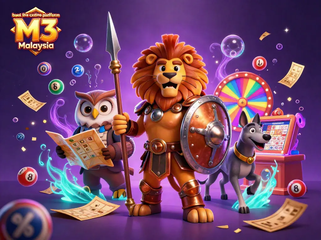 Engage with the best live casino platform M3 Malaysia featuring dynamic lottery elements and heroic characters.