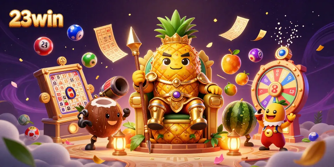 Engage in thrilling gaming with 23win's vibrant casino scene, featuring dynamic elements and rich details.