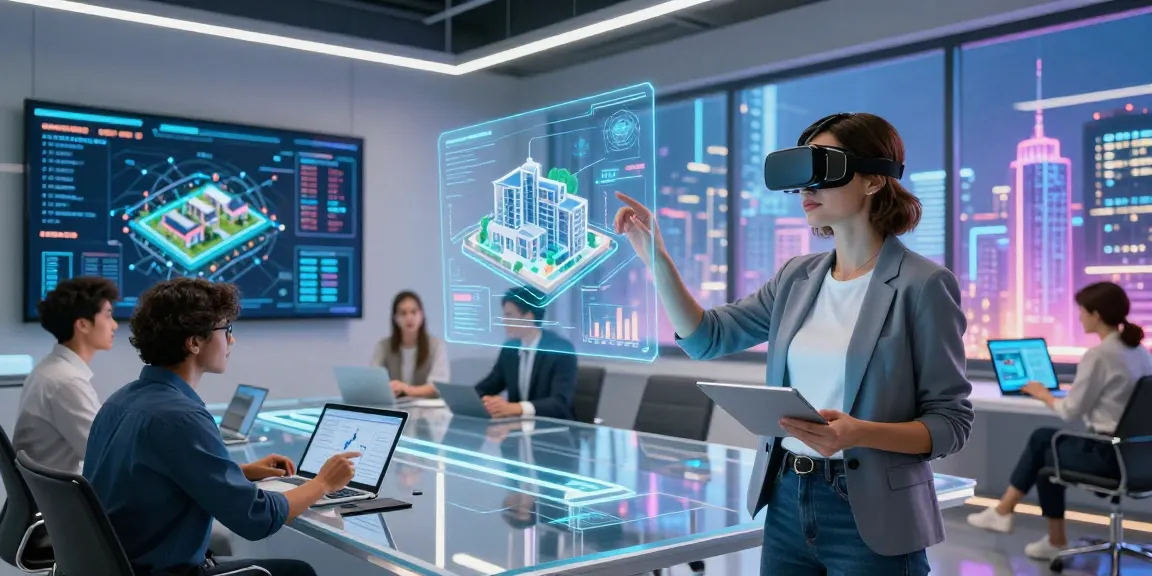 Engaging workspace showcasing rokok88 collaboration on virtual properties with tech-savvy professionals.