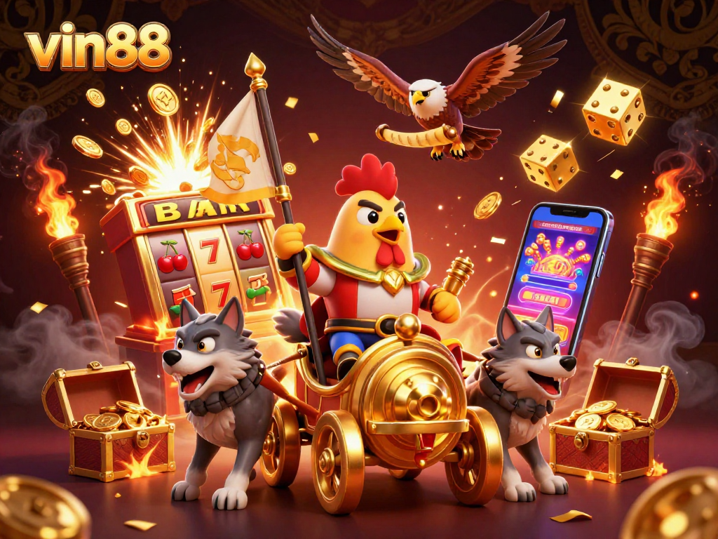 Experience thrilling gameplay and winning moments at vin88’s vibrant online casino.