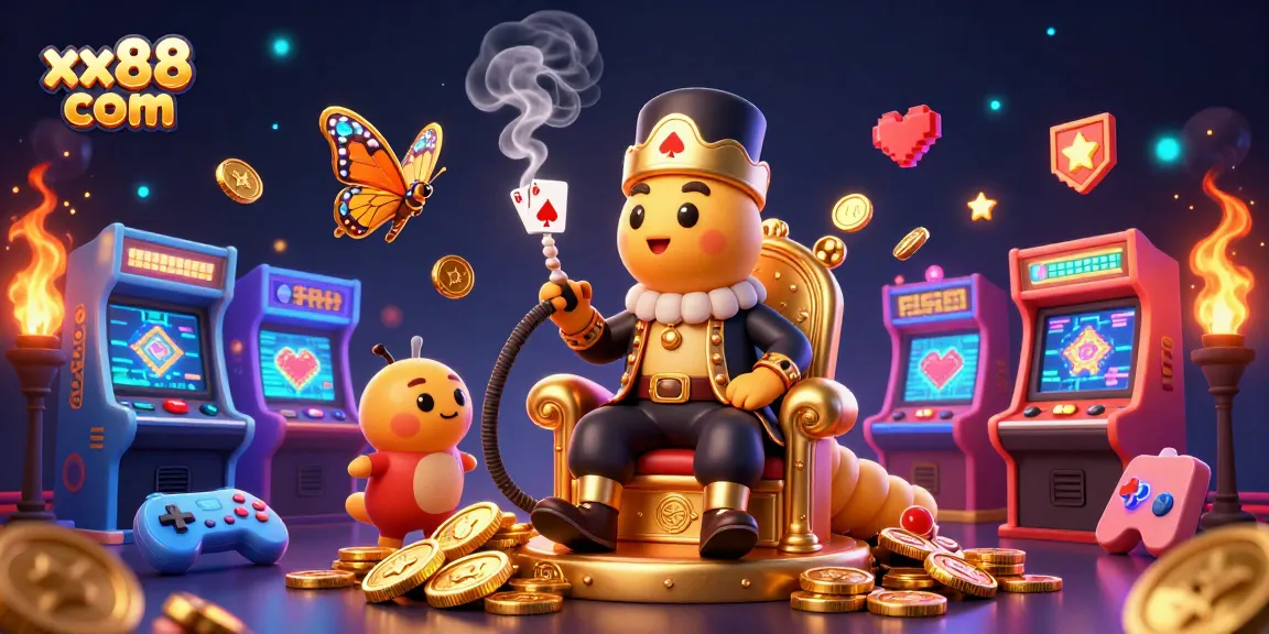 Engage in exciting gameplay at xx88 com with vibrant casino elements and characters.