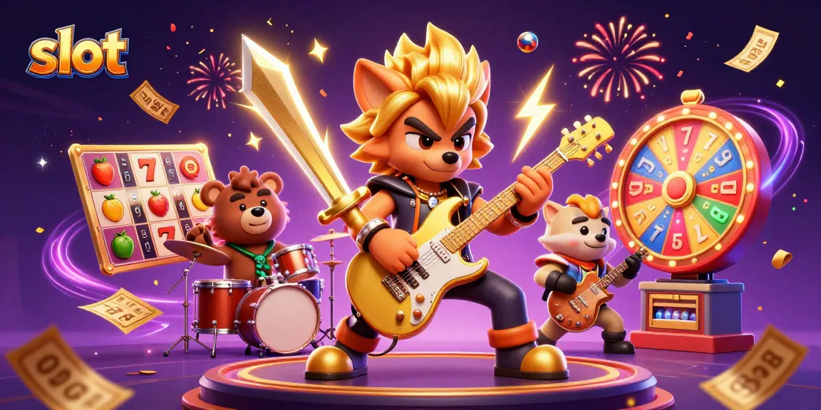 Experience thrilling slot action with vibrant characters and dynamic gaming elements.