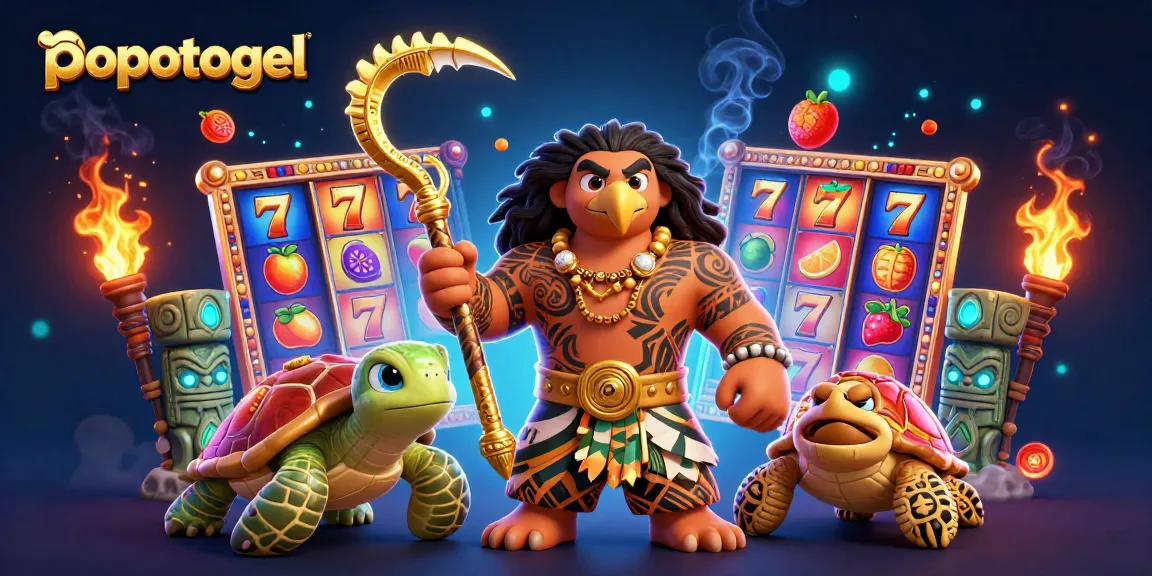 Engage with popotogel's vibrant 3D slots scene featuring mythical characters and lively symbols for dynamic gameplay.