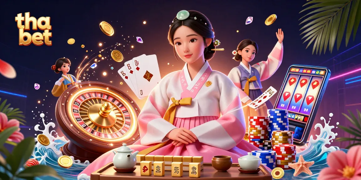 Experience thrilling games at tha bet with vibrant casino action and Asian elegance.