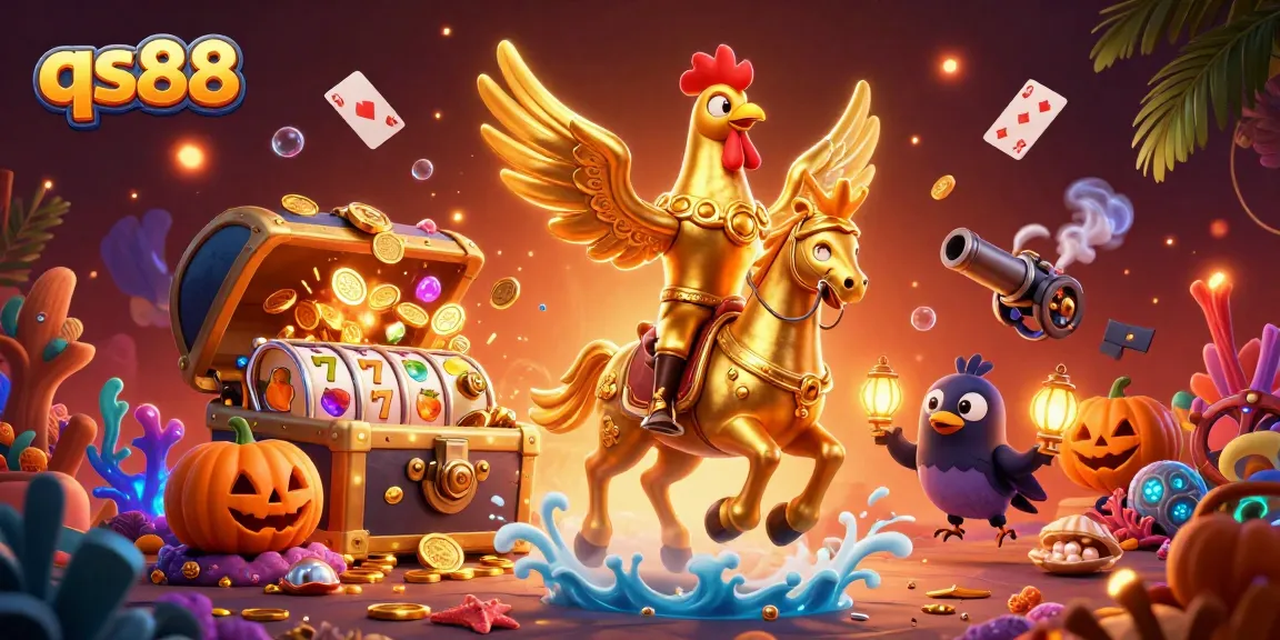 Win big with qs88 while exploring a fantasy casino filled with vibrant treasures.