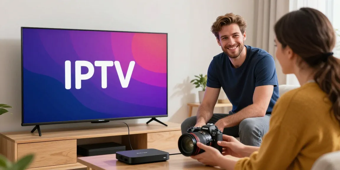 British IPTV setup by trusted local professional in modern home.