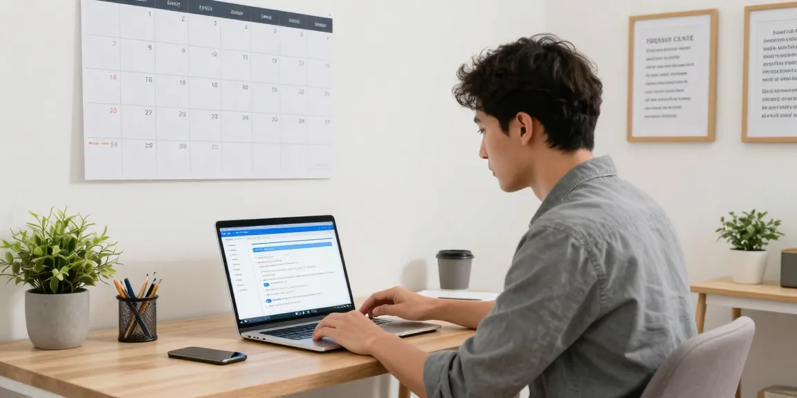 IPTV reseller managing local services in a professional home office setup.