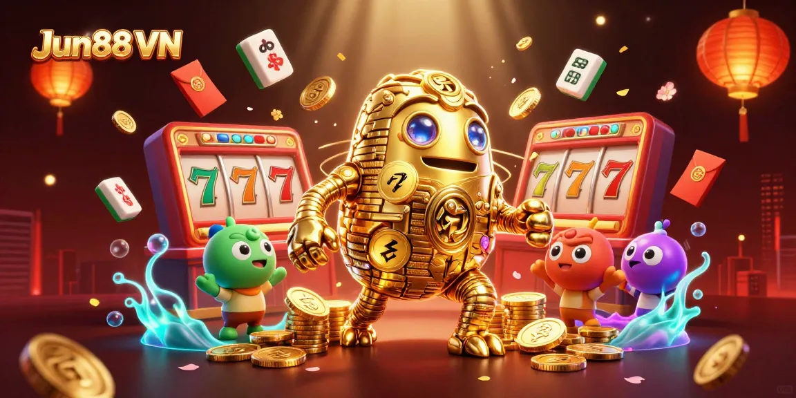 Experience winning excitement with Jun88 VN's dynamic gaming scene replete with lucky symbols and treasures.