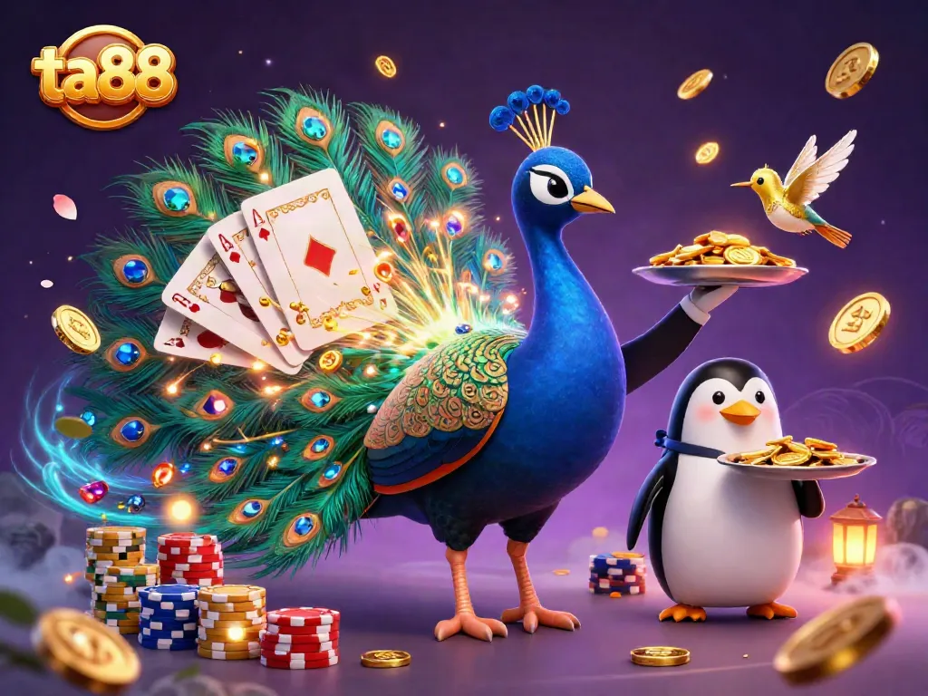 Experience the excitement of ta88 gaming with vibrant casino visuals and dynamic elements.