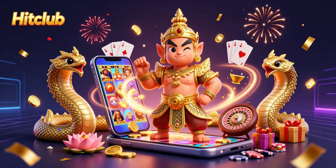 Win big at Hitclub with colorful slots and a vibrant casino atmosphere.