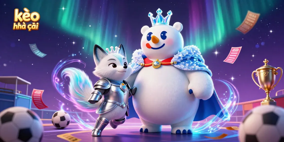 Bet on the latest odds with kèo nhà cái featuring fantasy characters and dynamic sports elements.
