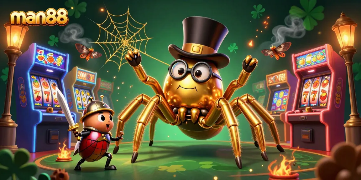 Join the excitement at man88 through a unique 3D casino adventure featuring vibrant characters and gaming elements.