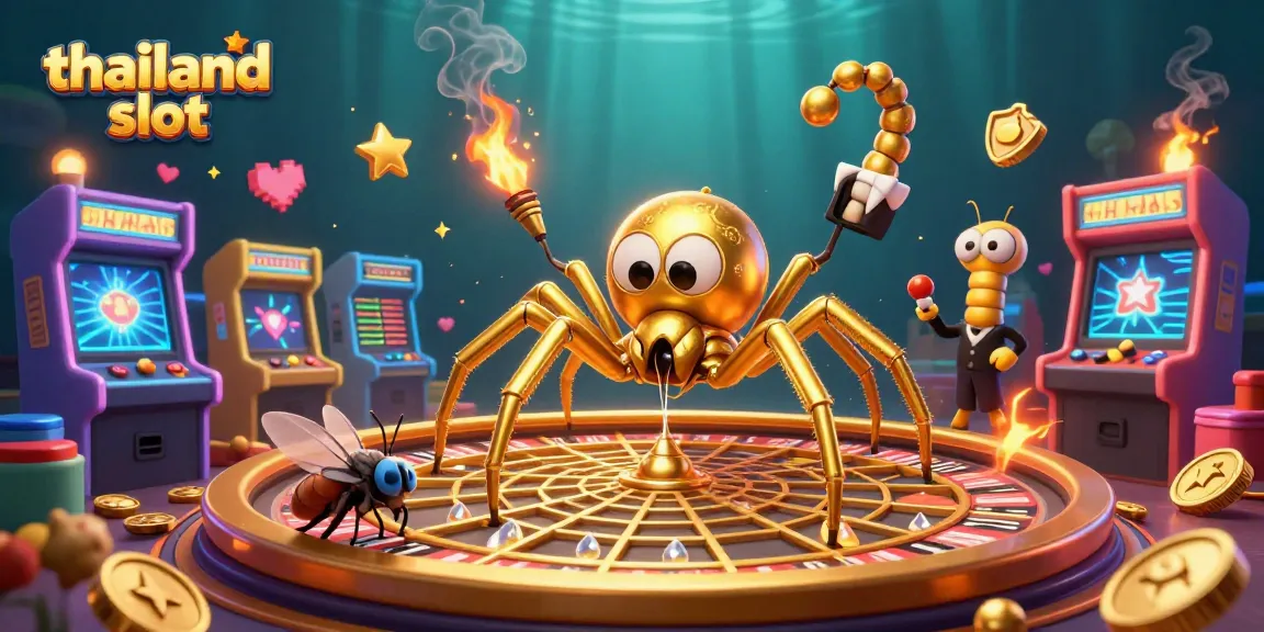 Experience the thrill of thailand slot games with captivating 3D illustrations of unique gaming characters.