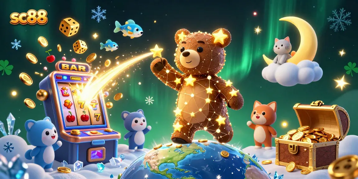Experience big wins at sc88 with dazzling slot machines and magical elements!