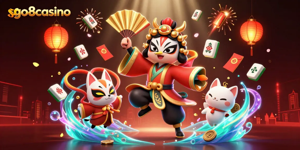 Experience thrilling gameplay at go8casino with vibrant characters and dynamic game elements.