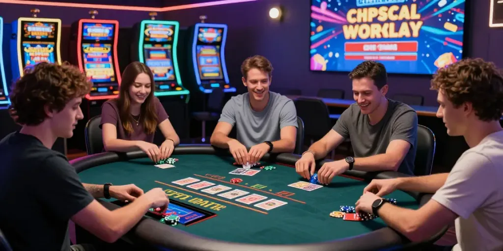 Players enjoying games at online casinos that accept credit card in an exciting digital environment.