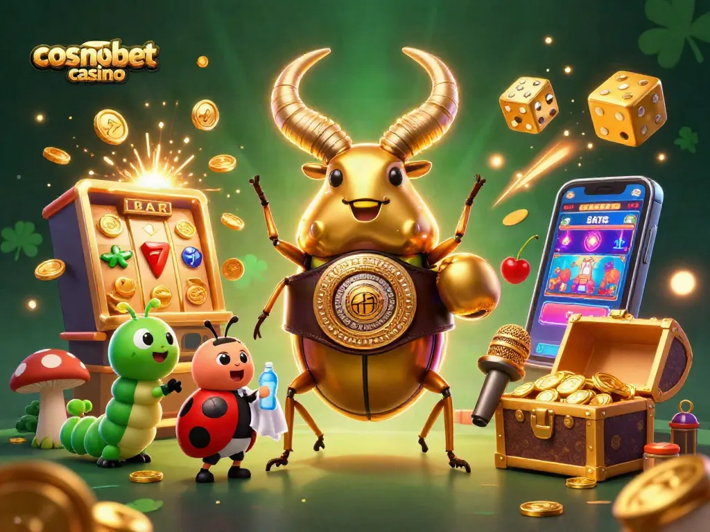 Experience the thrill at Cosmobet Casino with vibrant games, bonuses, and rich 3D visuals.