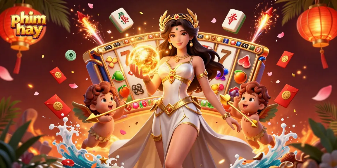 Engage with exhilarating gaming journeys in phim hay, featuring vibrant slot machines and charming characters.