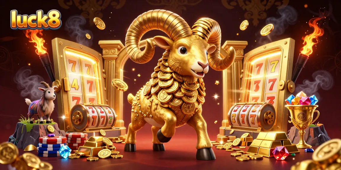 Engage with luck8's vibrant casino world featuring thrilling slots and golden treasures.