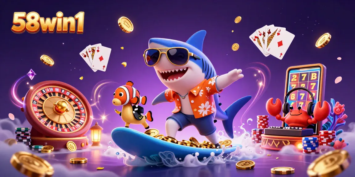 Engage with the dynamic gaming experience at 58win1 featuring thrilling casino characters.