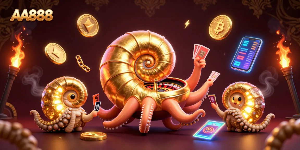 Engage with the thrilling AA888 casino experience featuring vibrant slots and cards.