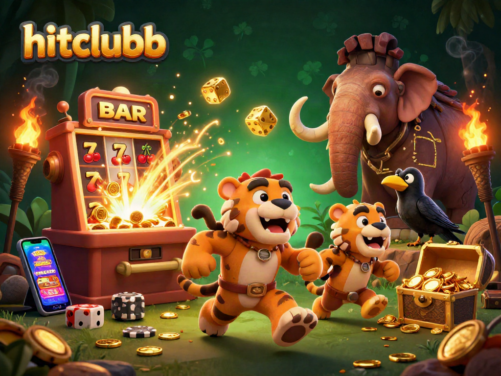 Experience hitclubb's thrilling prehistoric casino with fun games and dynamic action!