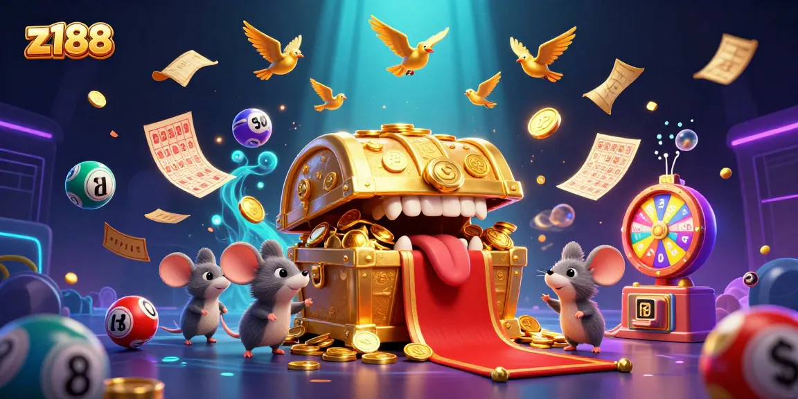 Experience thrilling gambling at z188 with a dynamic treasure chest and exciting game elements.