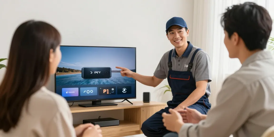 Premium IPTV Service by a trusted local provider showcasing professional setup for community-focused customers.