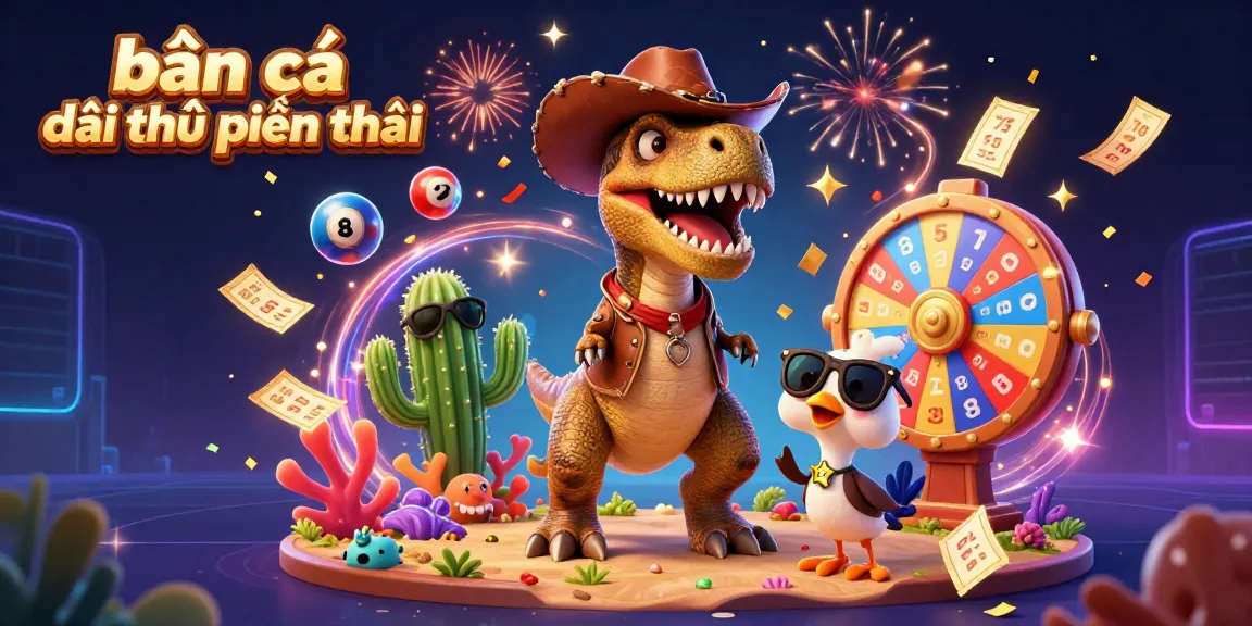 A dynamic scene showcasing the bắn cá đổi thưởng tiền thật game with engaging underwater characters and vibrant gaming elements.