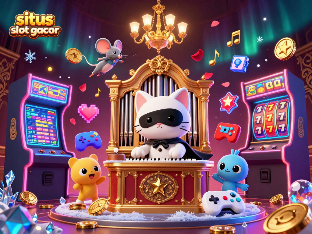 Engage with situs slot gacor by experiencing vibrant casino action amid dazzling characters and games.