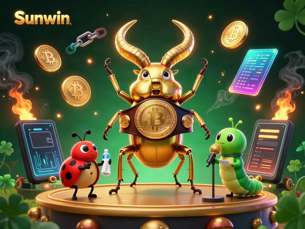 Experience the energetic world of Sunwin with iconic characters and vibrant casino elements in action.