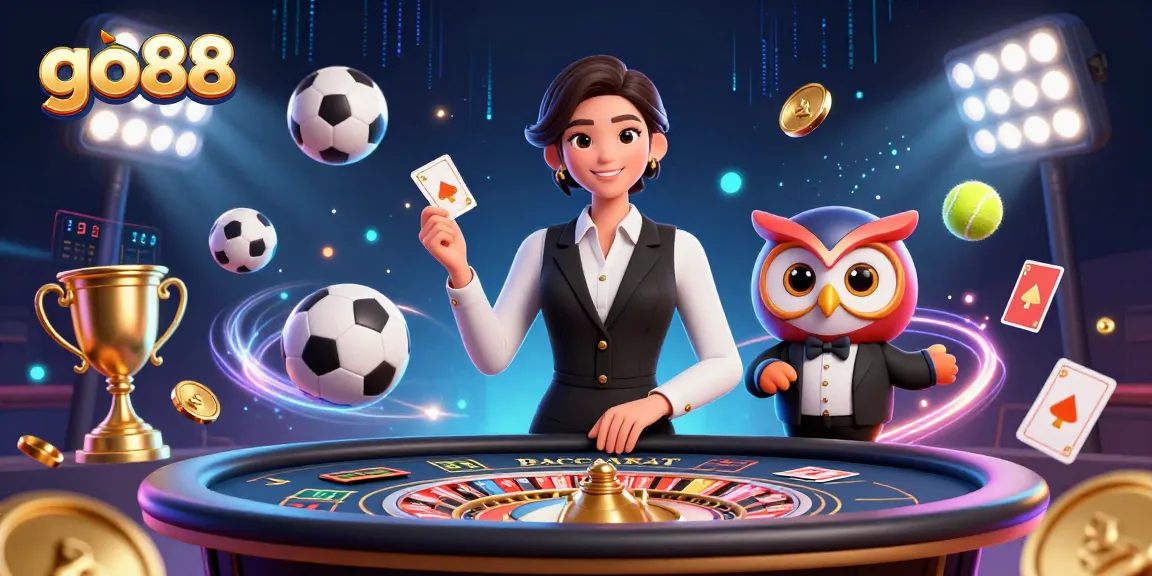 Bet on exciting games at go88 with an engaging casino atmosphere featuring charming dealers.