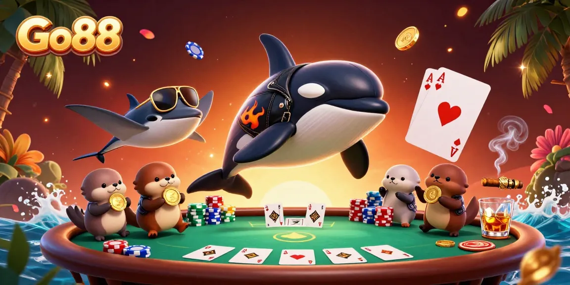 Engage with the vibrant Go88 casino world featuring entertaining characters and action-packed scenes.