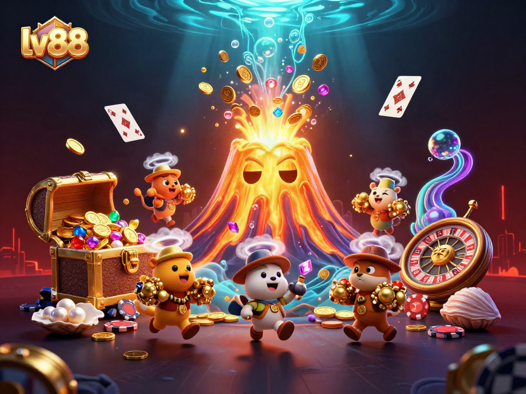 Experience thrilling gameplay at lv88 with vibrant casino elements and exciting treasure escapades.