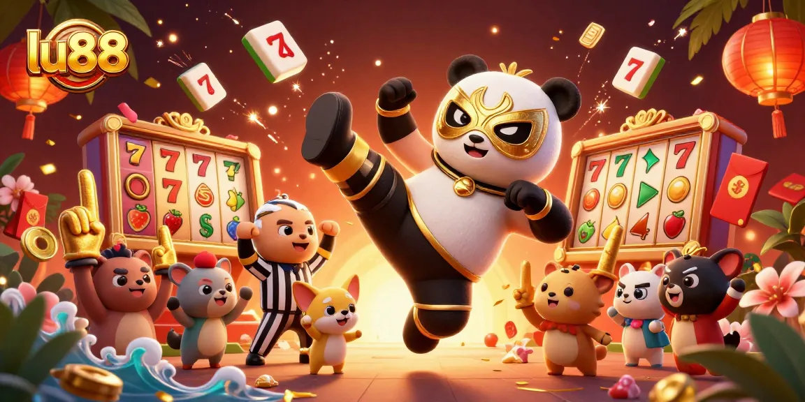 Engage in thrilling gameplay at lu88 with dynamic slots and lively cartoon characters.