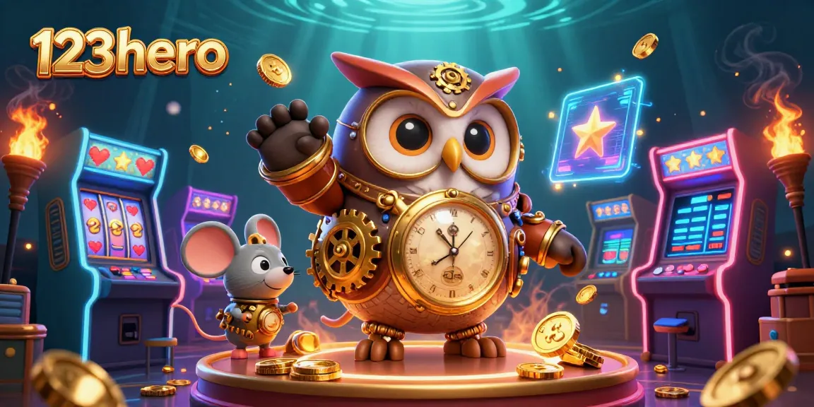 Experience thrilling wins at 123hero with a dynamic steampunk casino adventure.